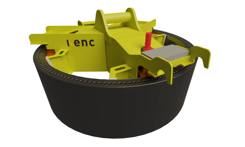 KENC CHOSEN FOR DESIGN AND FABRICATION MONOPILE UPENDING TOOL